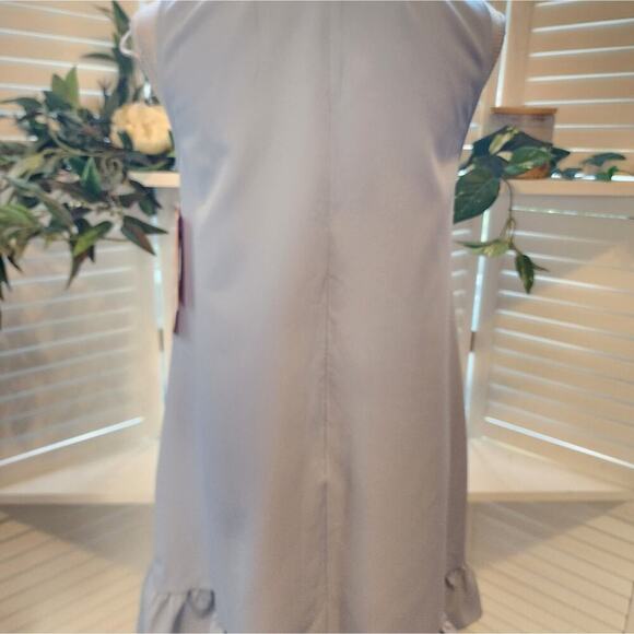 LDT BY ALEX + MICHAEL SLEEVELESS FLOUNCE MINIDRESS SIZE 4 RETAIL $250 - Picture 7 of 10